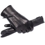 Leather Gloves Factory - Custom Lining Female Winter Durable Lambskin Sheepskin