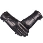 Leather Gloves Factory - Custom Lining Female Winter Durable Lambskin Sheepskin