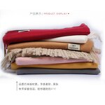 Winter Scarf Factory - High Quality Muffler Cheap Viscose Thick Velvet Bulk