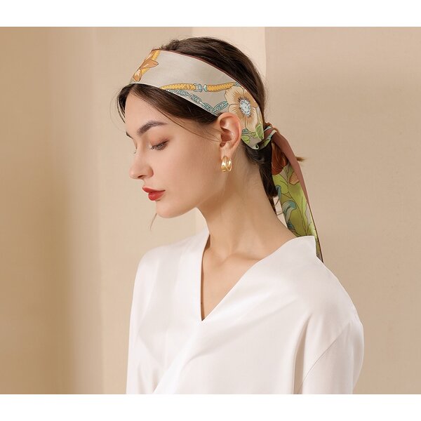 Silk Scarf Manufacturer - Wholesale Custom Printed Designer Silk Twill Scarf