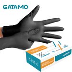 Nitrile Gloves Factory - 4-6mil Black Powder Free Food Examination