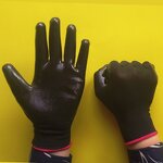 Nitrile Dipped Gloves Manufacturer - Black Green Rescue Protective Waterproof Myflex