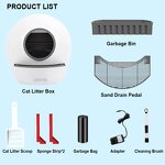 Cat Litter Box Manufacturer - Customize APP Control Automatic Self Cleaning