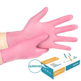 Nitrile Gloves Factory - Wholesale Pink Powder Free Chemical Resistant