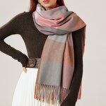 Cashmere Scarf Manufacturer - Custom Made Women's Winter Cotton Soft Cashmere