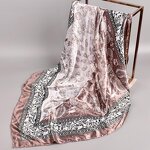 Square Scarf Factory - Wholesale Two-Color Cashew Nut Salad 9090 Casual Ladies