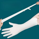 Disposable Nitrile Gloves Manufacturer - INTCO White Examination Powder Free Textured