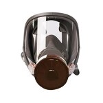 Full Face Mask Manufacturer - Two Connection Interface Anti Gas Vapor Painting Spraying