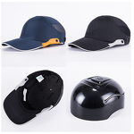 Safety Bump Cap Manufacturer - Latest Design Lightweight Breathable Black Head Protection