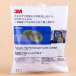 P95 Cartridge Filter Manufacturer - 3M Hydrogen Fluoride Acid Gas Relief Particulate 2076 CN