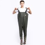 Fishing Suit Manufacturer - Factory Customize Directly Waterproof PVC Fabric Chest Waders
