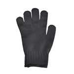 Steel Wire Gloves Manufacturer - Black High Strength Polyester Level 4 Anti-Cut