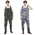 Camouflage Fishing Wader Manufacturer - Factory Price Neoprene PVC 3 Layer Waterproof
