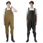 Chest Fishing Waders Manufacturer - Waterproof PVC Fabric Breathable Camouflage with Boots