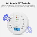 Carbon Monoxide Monitor Manufacturer - LED Indicator Smart Portable CO Gas Alarm