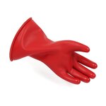 Insulating Safety Gloves Manufacturer - Shuangan Red Latex Rubber 1000V Class 0 Live Work