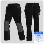 Safety Pants Factory - Durable Multi-Pocket Detachable Fly for Workshop
