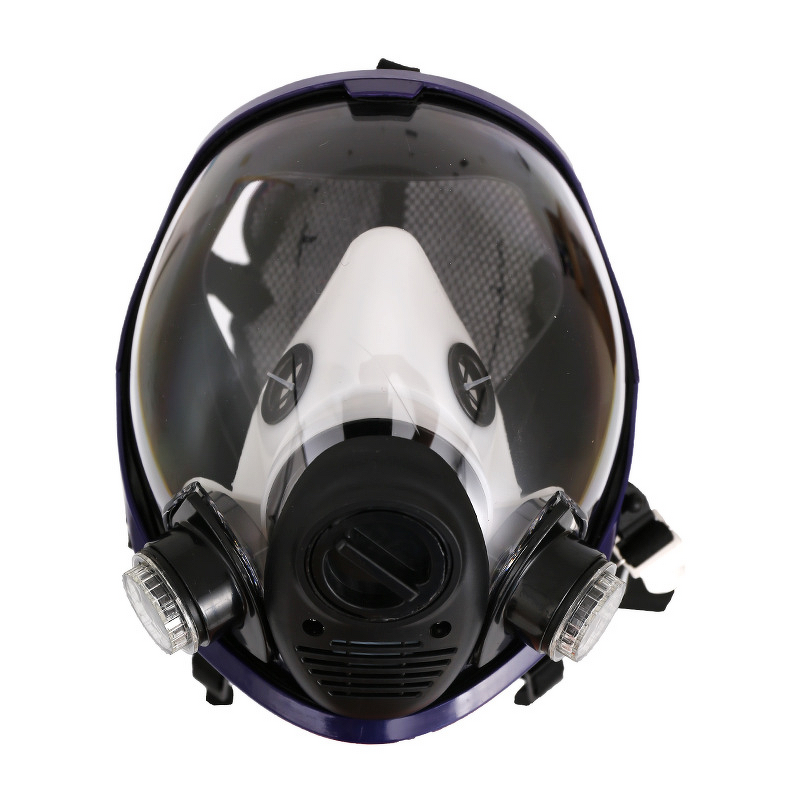 Protective Respirator Mask Manufacturer - Silicone Full Face Ball Design for Spray