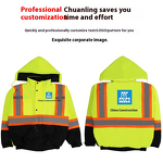 Safety Vest Factory - Stylish Reflective Cold-Proof Construction Site Traffic