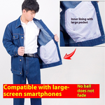 Work Clothes Manufacturer - Men's Spring Autumn Anti-Static Safety Labor