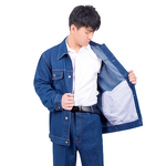 Work Clothes Manufacturer - Men's Spring Autumn Anti-Static Safety Labor