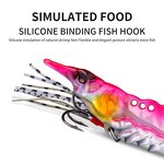 Zinc Alloy Shrimp Lure Manufacturer - 11g with Hooks Hard Bait for Freshwater Saltwater Fishing