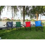 Folding Stool Manufacturer - Portable Fishing Chair Oxford Fabric Camping Garden Sitting