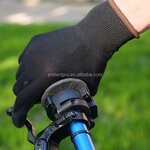 Safety Work Gloves Manufacturer - Wholesale Cheap Polyester PU Coating Anti-static Grip