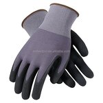 Outdoor Safety Gloves Manufacturer - Durable Nylon Spandex Nitrile Sandy Coated for Labor