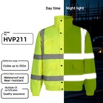 Reflective Jackets Manufacturer - Oxford Winter Waterproof Windproof Breathable for Traffic Duty