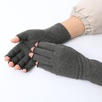 Fingerless Gloves Manufacturer - Sport Therapy Seamless Stitching Arthritis Gloves for Outdoor