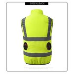 Cooling Vest Manufacturer - Unisex USB-Powered Wearable Outdoor Air Condition Reflective Jacket