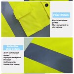 Reflective Jackets Manufacturer - Oxford Winter Waterproof Windproof Breathable for Traffic Duty