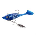 PVC Salmon Lure Manufacturer - Soft with Treble Hooks Bionic Bait for Sea Bass Catfish Fishing