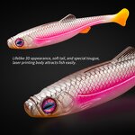 Artificial Soft Bait Manufacturer - 19cm 63g Large Size T-tail for Pike Giant Grouper Bass