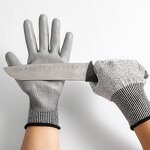 Industrial Cut Resistant Gloves Manufacturer - Personalizado With PU Grip for Handling