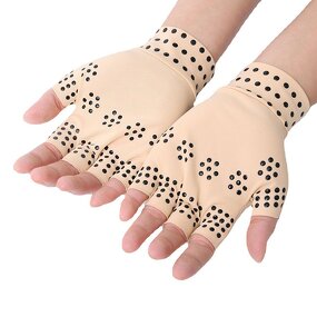 Compression Gloves Manufacturer - Half Finger Care Non-slip Rehabilitation Magnetic Therapy Arthritis