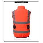 Cooling Vest Manufacturer - Unisex USB-Powered Wearable Outdoor Air Condition Reflective Jacket