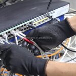 Safety Work Gloves Manufacturer - Wholesale Cheap Polyester PU Coating Anti-static Grip