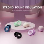 Sleeping Ear Plugs Manufacturer - Reusable Silicone Soft Noise Cancelling for Working Study