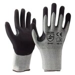 Cut-Resistant Gloves Manufacturer - Wholesale Custom Level 5 Nitrile Tiger Mouth Floral Design