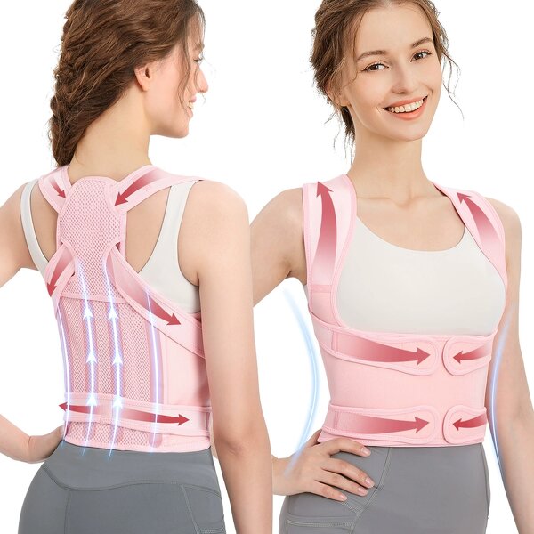 Posture Corrector Manufacturer - Adjustable Invisible Pressurized Strap Unisex Ergonomic Magnetic