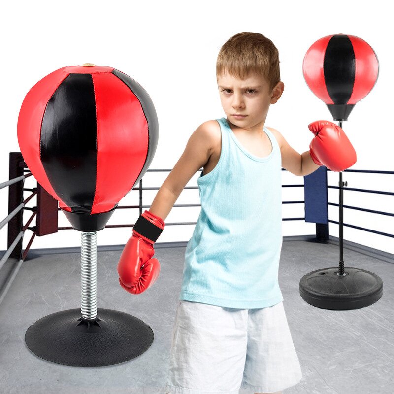 Desktop Punching Ball Kit Manufacturer - Compact Elastic Rebound Design Stress Relief Fitness