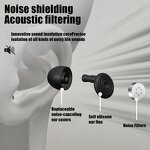 Hearing Protection Earplugs Manufacturer - Custom Logo Reusable Silicone Soft Noise Cancelling