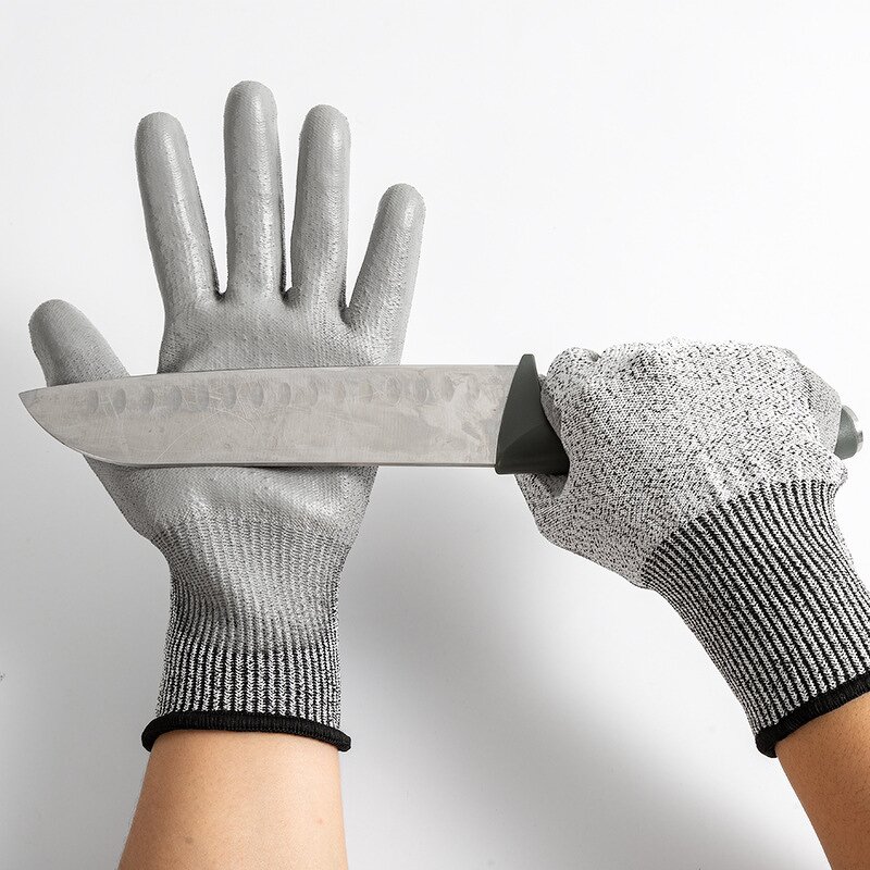 Cut Resistant Gloves Manufacturer - Custom Wholesale With HPPE PU Coated for Construction
