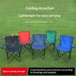 Camping Chair Manufacturer - Oxford Fabric Fishing Outdoor Chair Garden Sitting Recliner