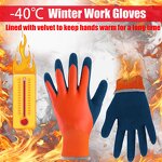 Thermal Work Gloves Manufacturer - Custom Winter Thickened Waterproof Anti-Slip Wristband