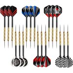 Darts Set Manufacturer - Entry Level 18G Lightweight Flexible Shafts for Novices Home Practice