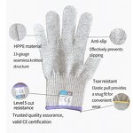 HPPE Cut Resistant Gloves Manufacturer - OEM for Industrial Mechanical Assembly Protection