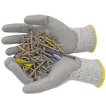 Cut Resistant Gloves Manufacturer - Custom Wholesale With HPPE PU Coated for Construction